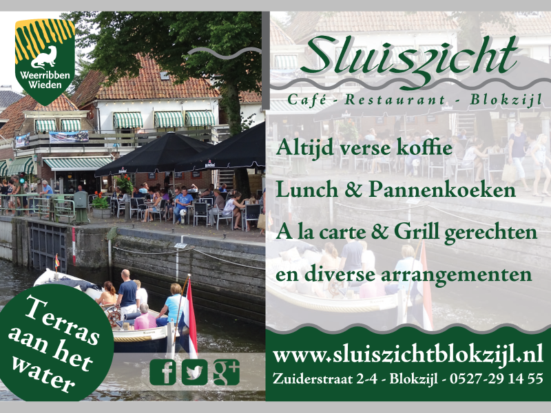 Foto: Sluiszicht Blokzijl