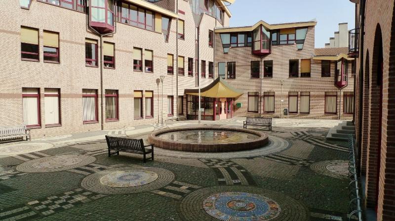 Foto: Het mozaïekplein in Gennep