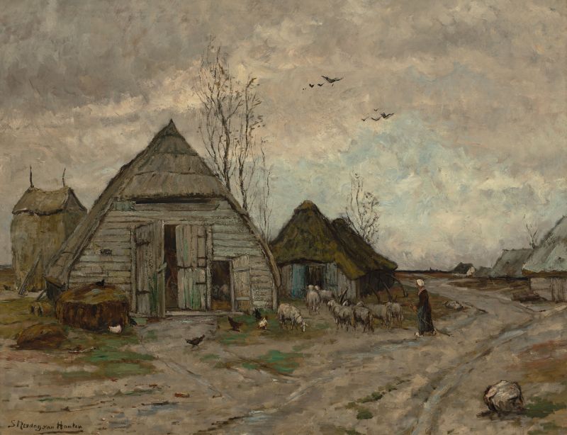 Foto: Stoere verfstreken van Sientje Mesdag – Van Houten