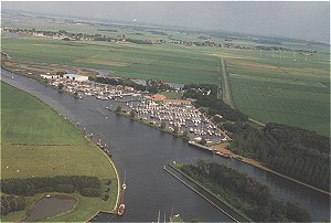 Kaart van route 747478 - Zuiderzeeroute etappe 2: Van Workum naar Rijs