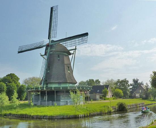 Kaart van route 747587 - Zuiderzeeroute etappe 7: van Purmerend naar Enkhuizen