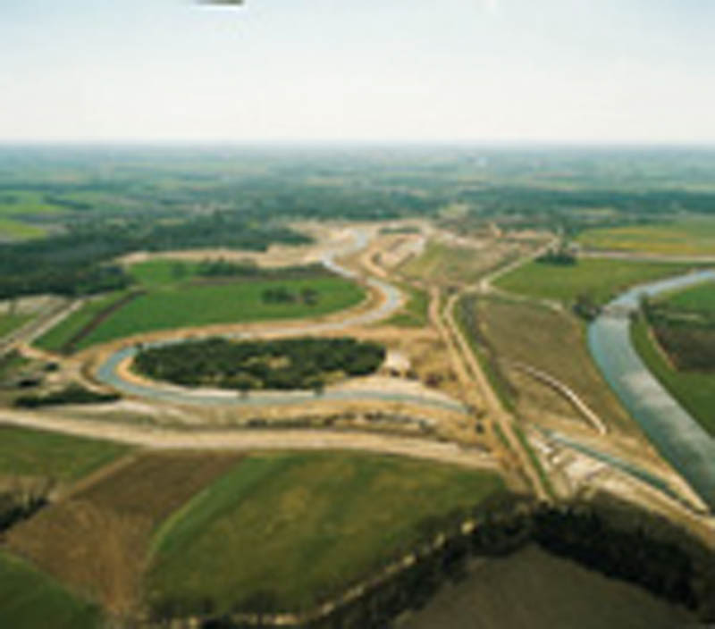Foto: Mölnmarsch, toeristische waterberging