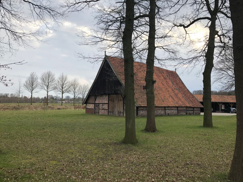 Foto: Traditionele vakwerkschuur