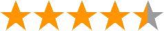 4,5 van de 5