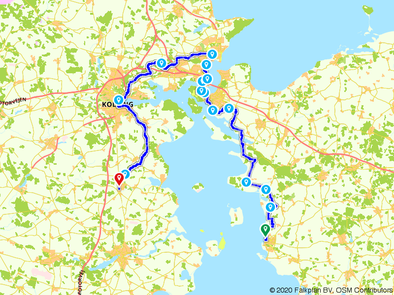 Fietsroute 1026146 - Oostzeeroute - N8: De Kleine Belt (Lillebælt)