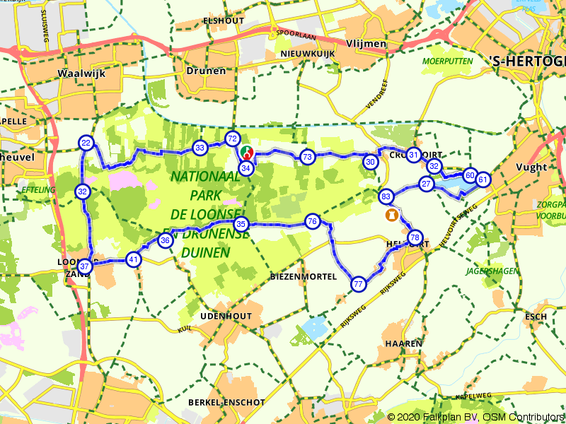 Fietsroute 183724 -
