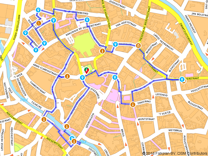 Wandelroute 537943 - Stadswandeling Mechelen - Bier in vrouwenhanden