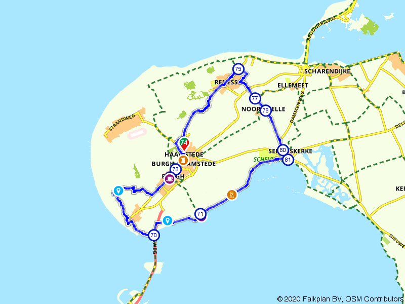 Fietsroute 548358 -