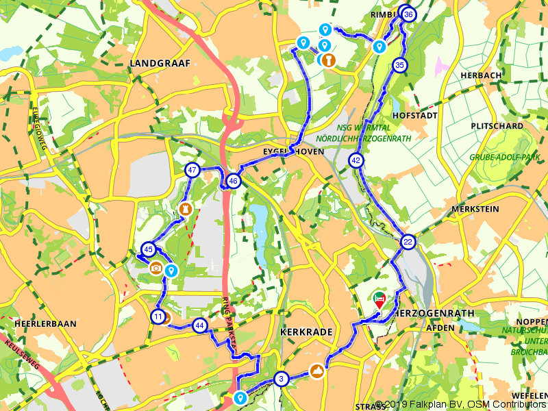 Fietsroute 556308 - Mijnroute langs de oorsprong van de steenkoolwinning