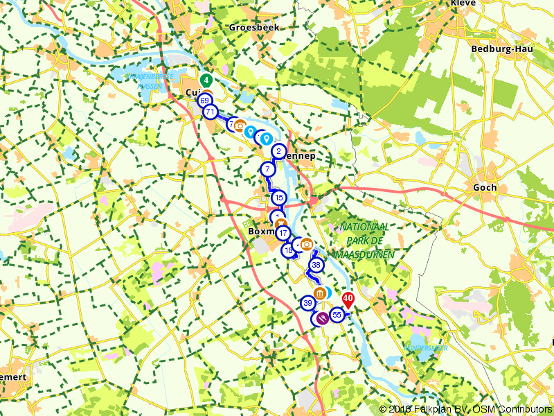 Fietsroute 761512 - Romeinse sporen op de Via Valentiniana
