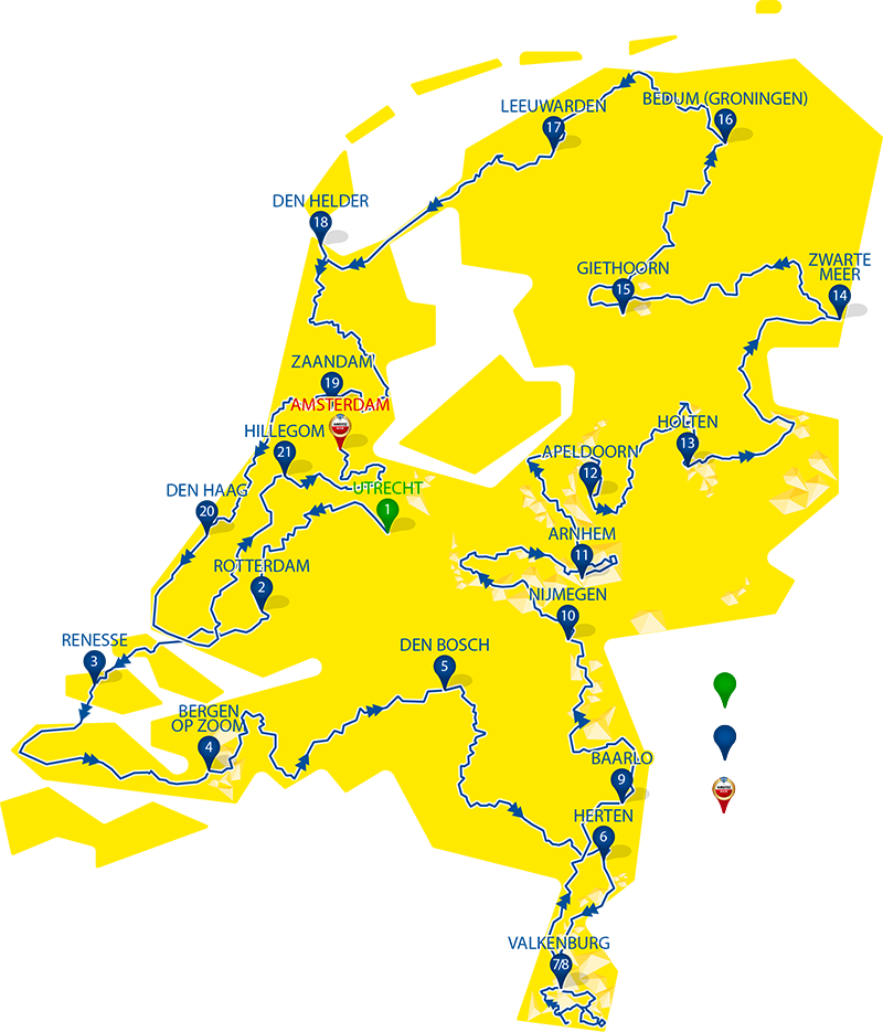 Amstel, Tour de Hollande