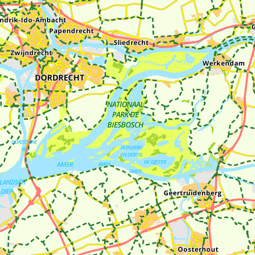 Toon routes in de buurt