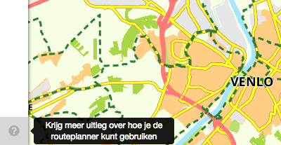 Extra hulp met de routeplanner